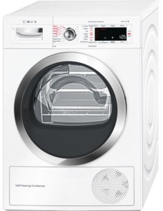 Bosch Serie 8 WTW855R8IT asciugatrice Libera installazione Caricamento frontale 8 kg A++ Bianco