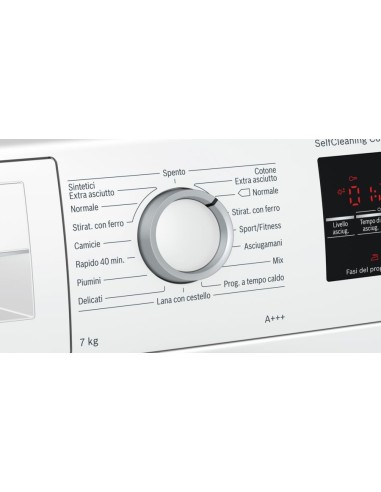 Bosch Serie 6 WTW87467IT asciugatrice Libera installazione Caricamento frontale 7 kg A+++ Bianco