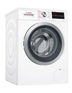 Bosch Serie 6 WVG30422IT lavasciuga Libera installazione Caricamento frontale Bianco