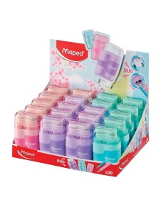 Maped 049231 temperino Temperamatite manuale Colori assortiti