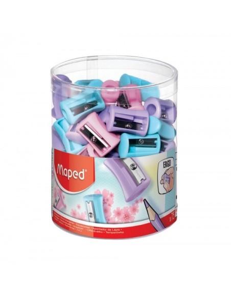 Maped 063011 temperino Temperamatite manuale Blu, Rosa, Viola