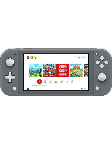 Nintendo Switch Lite console da gioco portatile 14 cm (5.5") 32 GB Touch screen Wi-Fi Grigio
