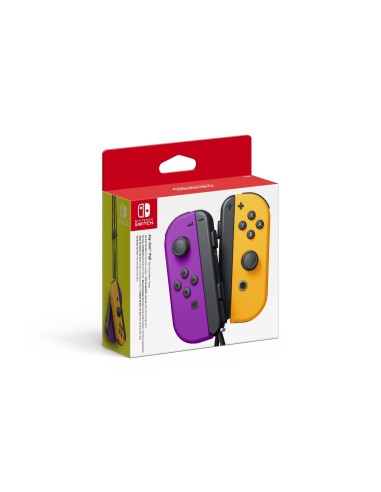 Nintendo Joy-Con Nero, Arancione, Porpora Bluetooth Gamepad Analogico Digitale Nintendo Switch