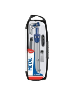Maped 197513 compasso Blu, Argento