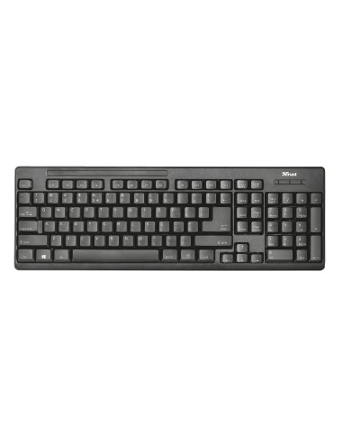 Trust Ziva tastiera Mouse incluso RF Wireless QWERTY Italiano Nero