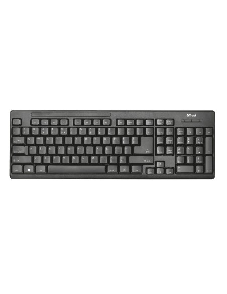 Trust Ziva tastiera Mouse incluso RF Wireless QWERTY Italiano Nero