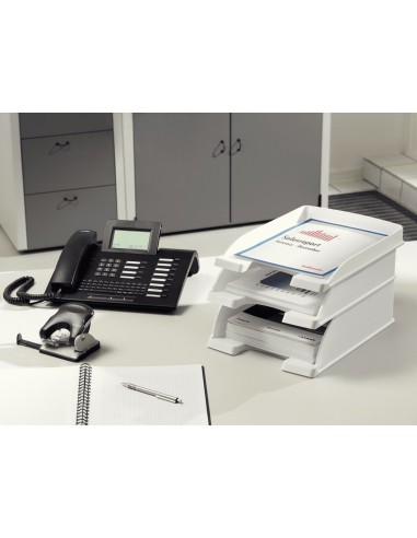 Leitz 52330084 vassoio da scrivania Polistirolo Argento