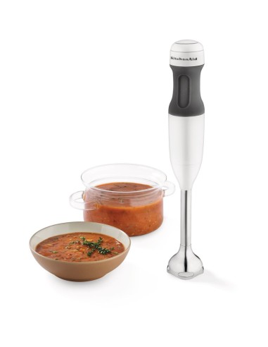 KitchenAid 5KHB1231EWH frullatore 700 L Frullatore ad immersione 180 W Grigio, Bianco