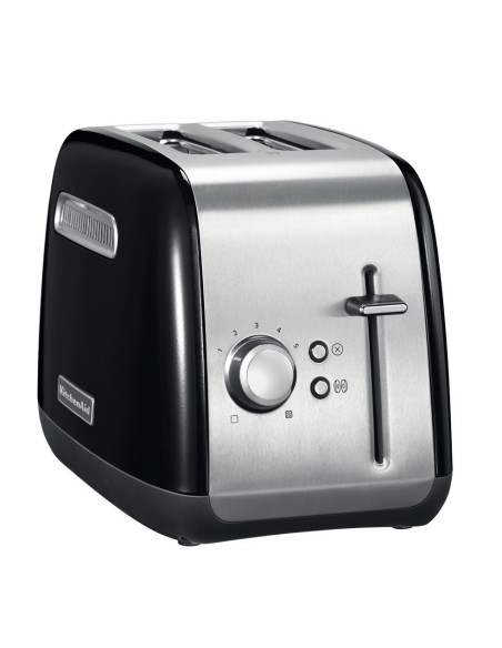 KitchenAid 5KMT2115EOB 2 fetta e 1100 W Nero, Acciaio inossidabile