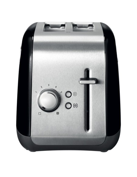KitchenAid 5KMT2115EOB 2 fetta e 1100 W Nero, Acciaio inossidabile