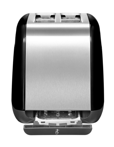 KitchenAid 5KMT2115EOB 2 fetta e 1100 W Nero, Acciaio inossidabile