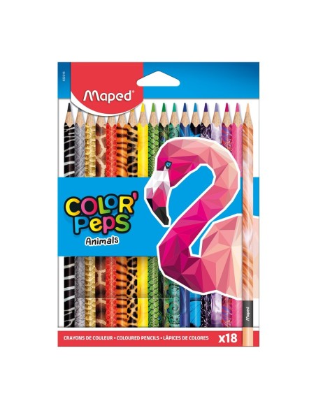 Maped Color Peps Animal Multicolore 18 pz