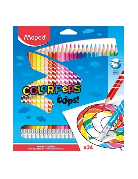 Maped OOPS! Multicolore 24 pz