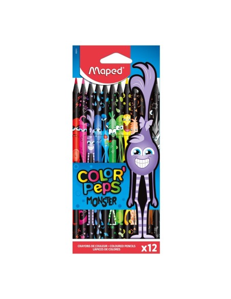 Maped 862624 pastello colorato Multicolore 24 pz