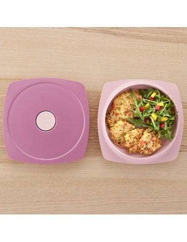 Maped 870202 recipiente per cibo Rettangolare Scatola 0,9 L Rosso 1 pz