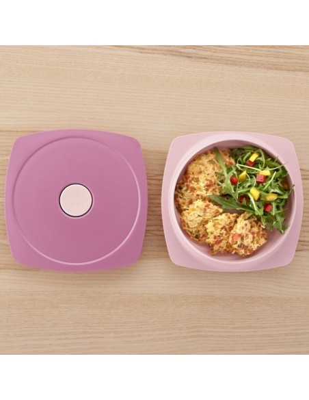 Maped 870202 recipiente per cibo Rettangolare Scatola 0,9 L Rosso 1 pz