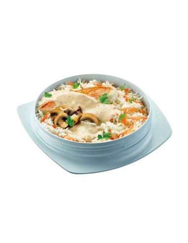 Maped 870203 recipiente per cibo Rettangolare Scatola 0,9 L Blu 1 pz