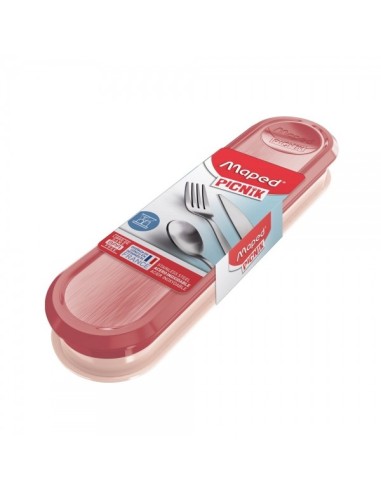 Maped 870402 set di posate 3 pz Acciaio