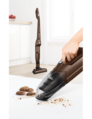 Bosch BBH218LTD scopa elettrica Senza sacchetto Marrone