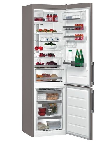 Whirlpool BSNF 9582 OX frigorifero con congelatore Libera installazione 325 L Acciaio inossidabile