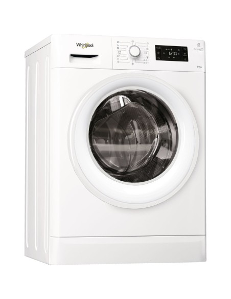 Whirlpool FWDG86148W EU lavasciuga Libera installazione Caricamento frontale Bianco