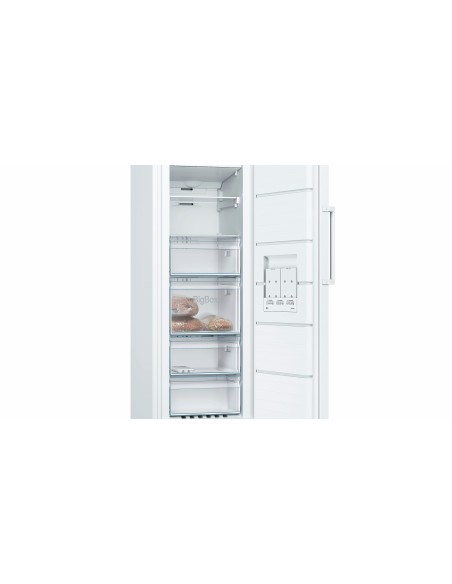 Bosch Serie 4 GSN29VW3P congelatore Verticale Libera installazione 200 L Bianco