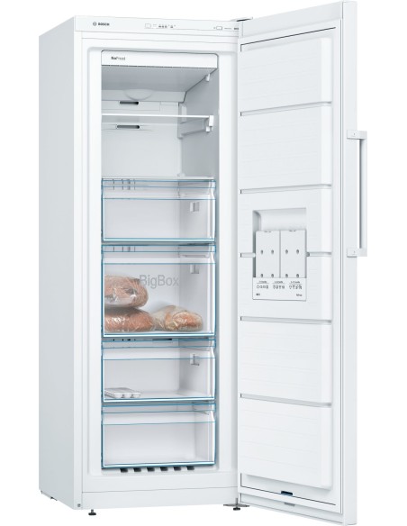 Bosch Serie 4 GSN29VW3P congelatore Verticale Libera installazione 200 L Bianco