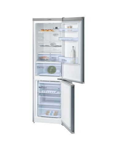 Bosch KGN36XI46 frigorifero con congelatore Libera installazione 324 L Acciaio inossidabile