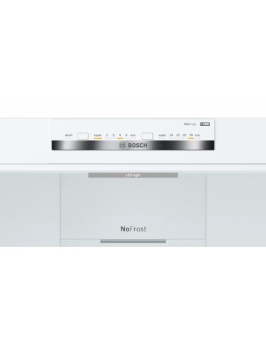 Bosch Serie 4 KGN39IJ3A frigorifero con congelatore Libera installazione 366 L Argento