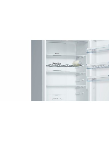 Bosch Serie 4 KGN39IJ3A frigorifero con congelatore Libera installazione 366 L Argento