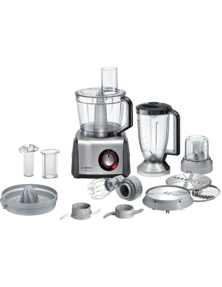 Bosch MC812M844 robot da cucina 1250 W 3,9 L Nero, Acciaio inossidabile