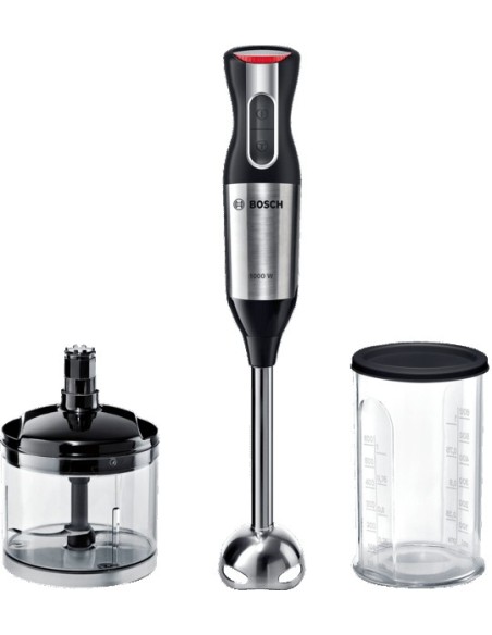 Bosch MS6CM6120 frullatore 0,6 L Frullatore ad immersione 1000 W Argento, Bianco