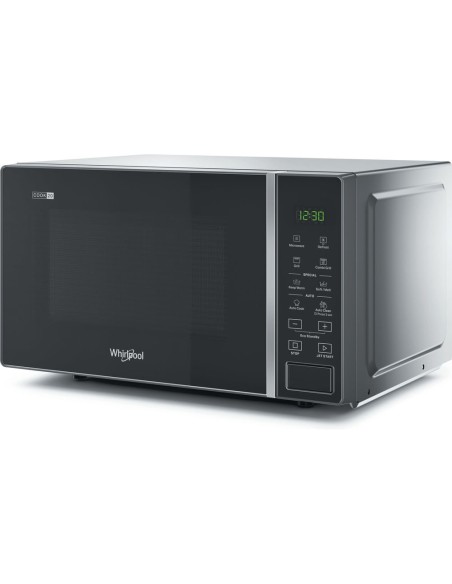 Whirlpool MWP 203 SB Superficie piana Microonde combinato 20 L 700 W Nero, Argento