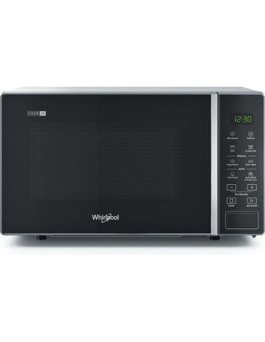 Whirlpool MWP 203 SB Superficie piana Microonde combinato 20 L 700 W Nero, Argento