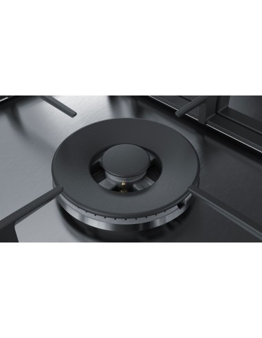 Bosch Serie 6 PCS7A5B90 piano cottura Acciaio inossidabile Da incasso Gas 5 Fornello(i)