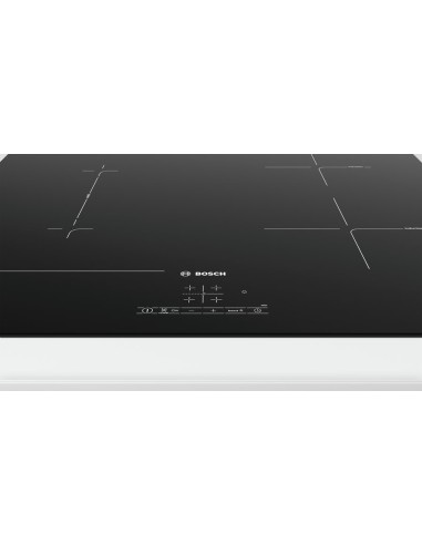 Bosch Serie 4 PVS611BB5E piano cottura Nero Da incasso 60 cm Piano cottura a induzione 4 Fornello(i)