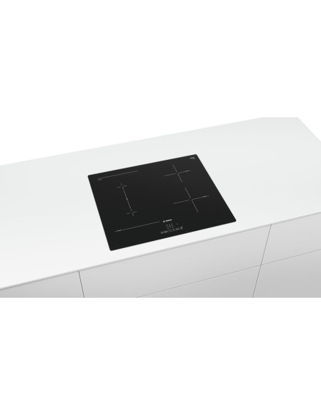 Bosch Serie 4 PVS611BB5E piano cottura Nero Da incasso 60 cm Piano cottura a induzione 4 Fornello(i)