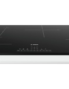 Bosch Serie 6 PVS831FB5E piano cottura Nero Da incasso 80 cm Piano cottura a induzione 4 Fornello(i) 2