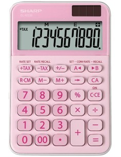 Sharp EL-M335 calcolatrice Desktop Calcolatrice di base Rosa