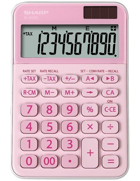 Sharp EL-M335 calcolatrice Desktop Calcolatrice di base Rosa