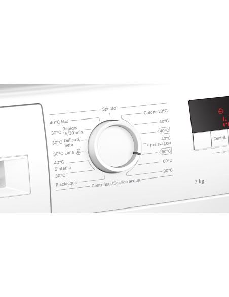 Bosch Serie 2 WAJ20007IT lavatrice Caricamento frontale 7 kg 1000 Giri min Bianco