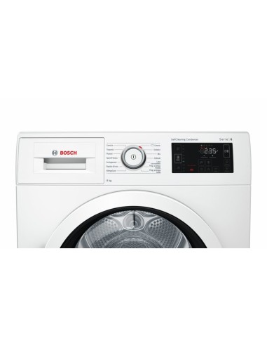 Bosch Serie 6 WTW87608IT asciugatrice Libera installazione Caricamento frontale 8 kg A++ Bianco