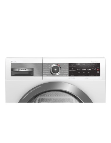 Bosch HomeProfessional WTX87EH9IT asciugatrice Libera installazione Caricamento frontale 9 kg A+++ Bianco