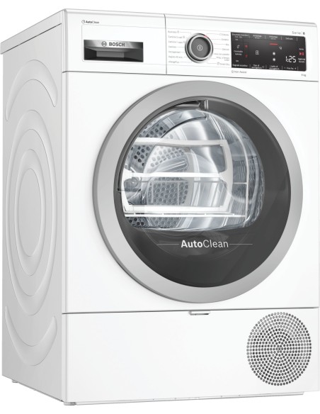 Bosch Serie 8 WTX87KH9IT asciugatrice Libera installazione Caricamento frontale 9 kg A++ Bianco