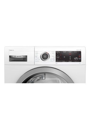 Bosch Serie 8 WTX87MH9IT asciugatrice Libera installazione Caricamento frontale 9 kg A+++ Bianco