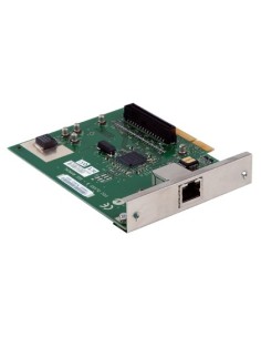 Lexmark MarkNet N8000 server di stampa Interno LAN Ethernet Verde, Argento