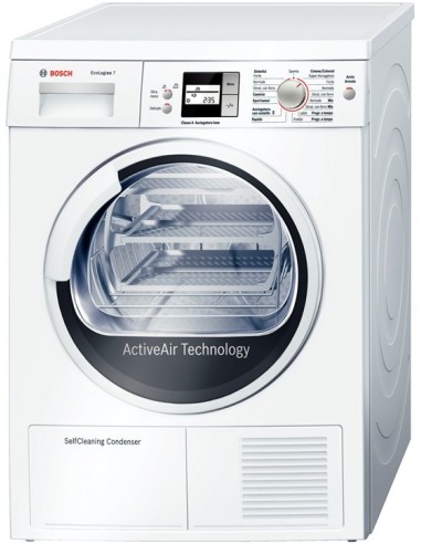 Bosch WTW86563IT asciugatrice Libera installazione Caricamento frontale 7 kg A Bianco