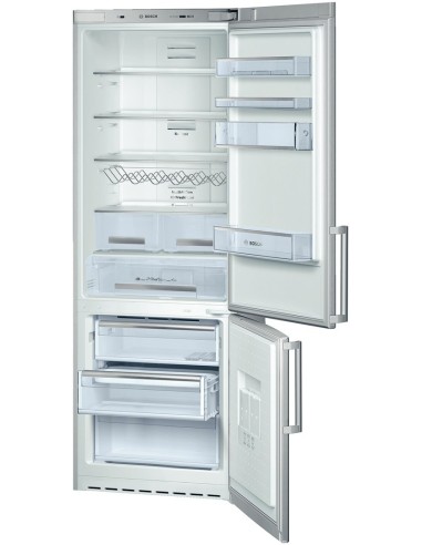 Bosch KGN49AL20 frigorifero con congelatore Libera installazione 389 L Cromo
