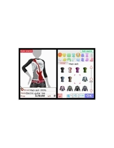 Nintendo Style Boutique, NDS Nintendo DS