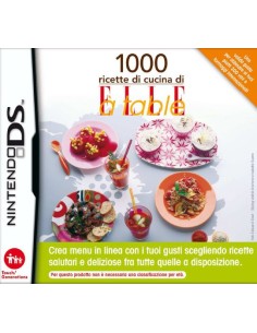 Nintendo 1000 ricette di cucina di ELLE à table ITA Nintendo DS